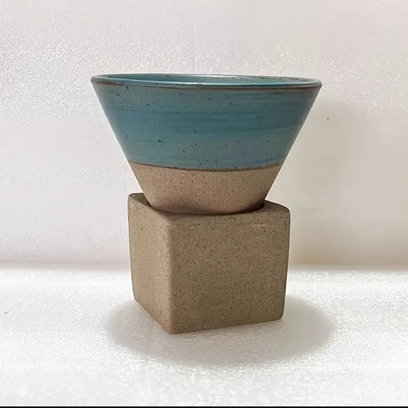 ☕ Unique Ceramic Coffee mug cone ☕ - Picture 2 of 3